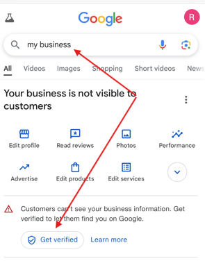 Google Business Profile verification Edmonton, AB 2026 Google Maps local SEO service